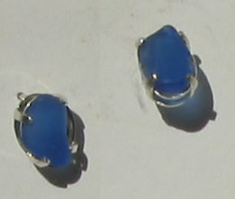 Blue studs